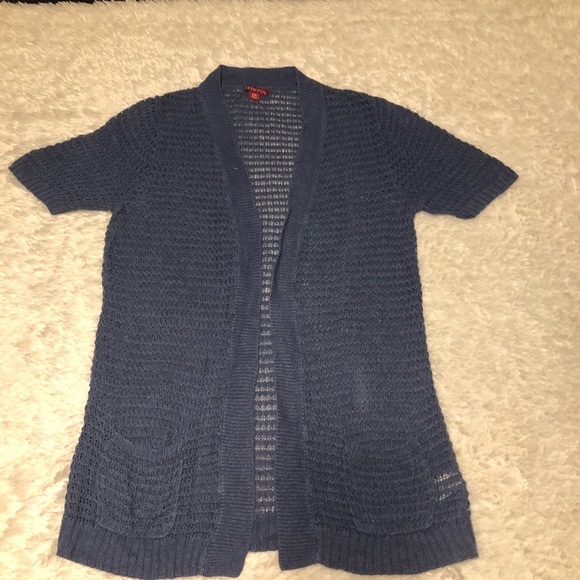 Short sleeve open cardigan - Picture 2 of 8